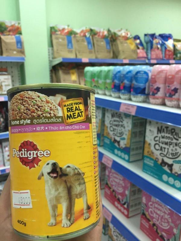 Thức ăn cho chó dạng lon Pedigree Puppy 400gr