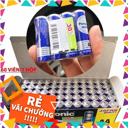 Pin Tiểu AA Panasonic 60 Viên hộp