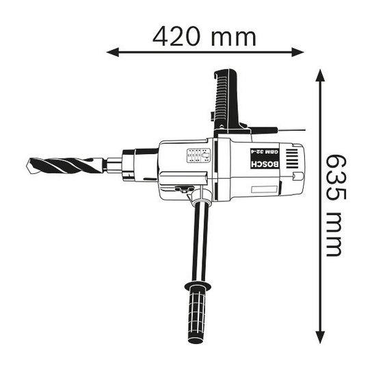 Máy Khoan Động Lực Bosch GBM 32-4 + Quà tặng áo mưa