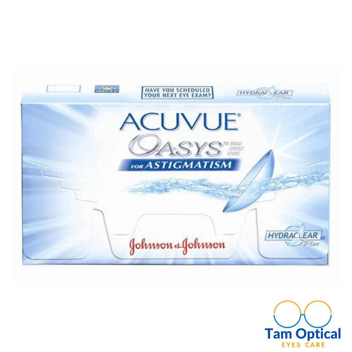 Contact lenses Acuvue Oasys with Hydraclear plus for astigmatism (6lenses)