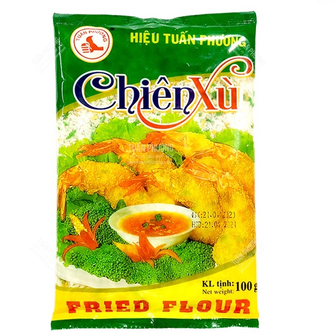 Bột Chiên Xù 3 Màu Gói 100g