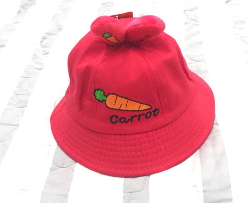 Mũ che nắng trẻ em vành rộng ulzzang cho bé nón Bucket Họa Tiết Hoạt Hình