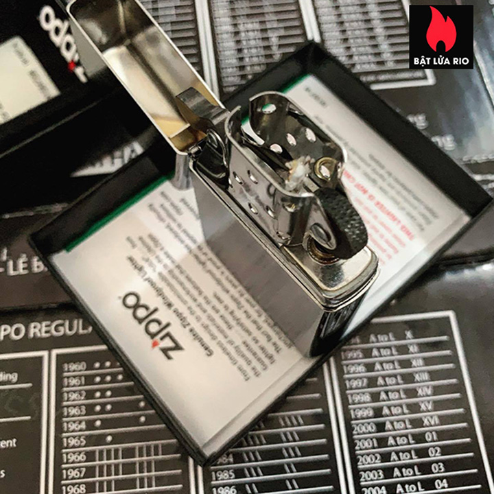 ZIPPO 200 - ZIPPO BRUSHED CHROME