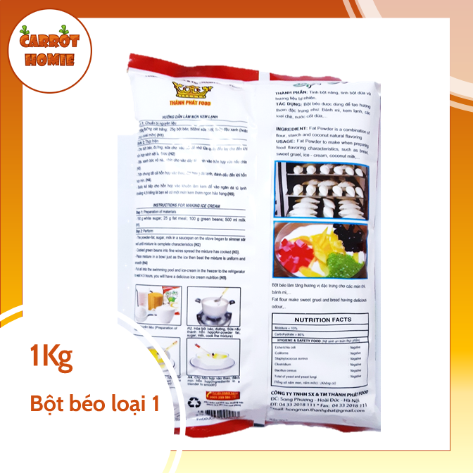 Bột béo hảo hạng 1 kg
