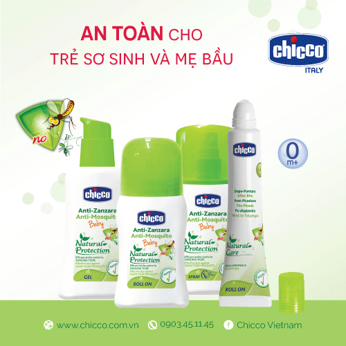 Chống muỗi Chicco 100ml (dạng tuýp kem)