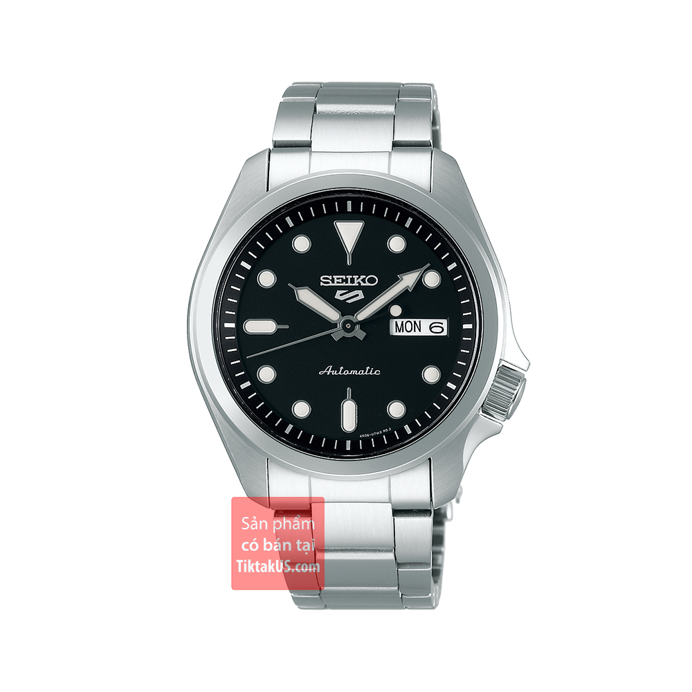 Đồng hồ nam Automatic Seiko 5 sport 2020 SRPE55K1 size 40mm dây kim loại dù vỏ thép không gỉ chống nước 100m tiktakus