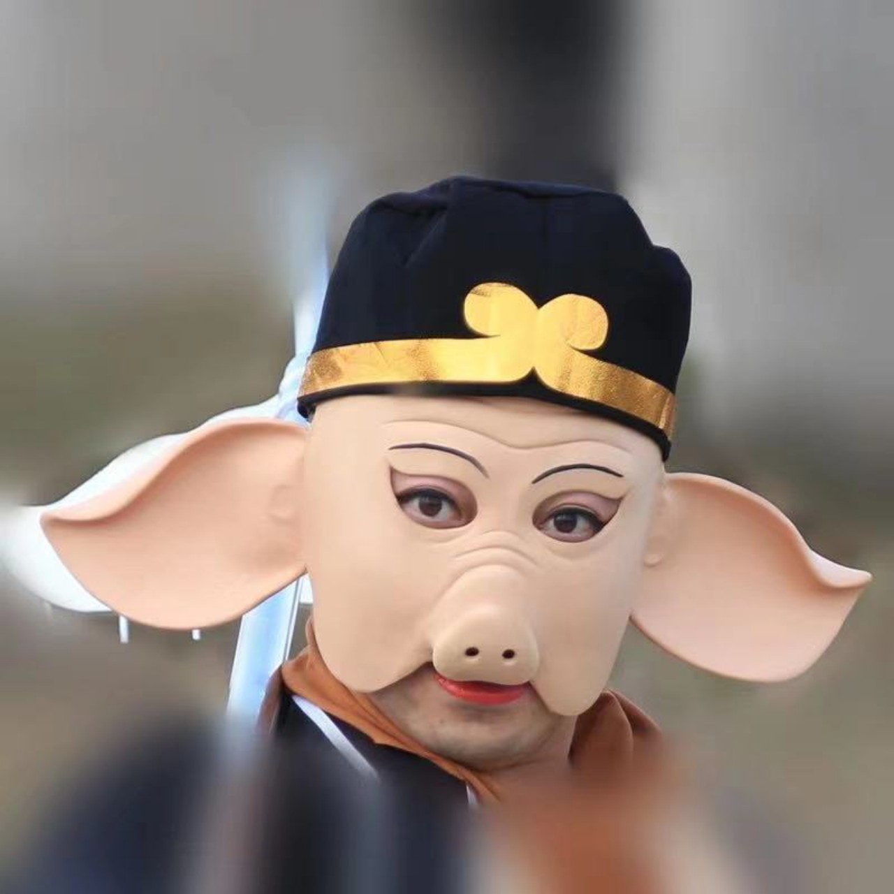 Mặt nạ trư bát giới mặt nạ hoá trang halloween trang phục chư bát giới