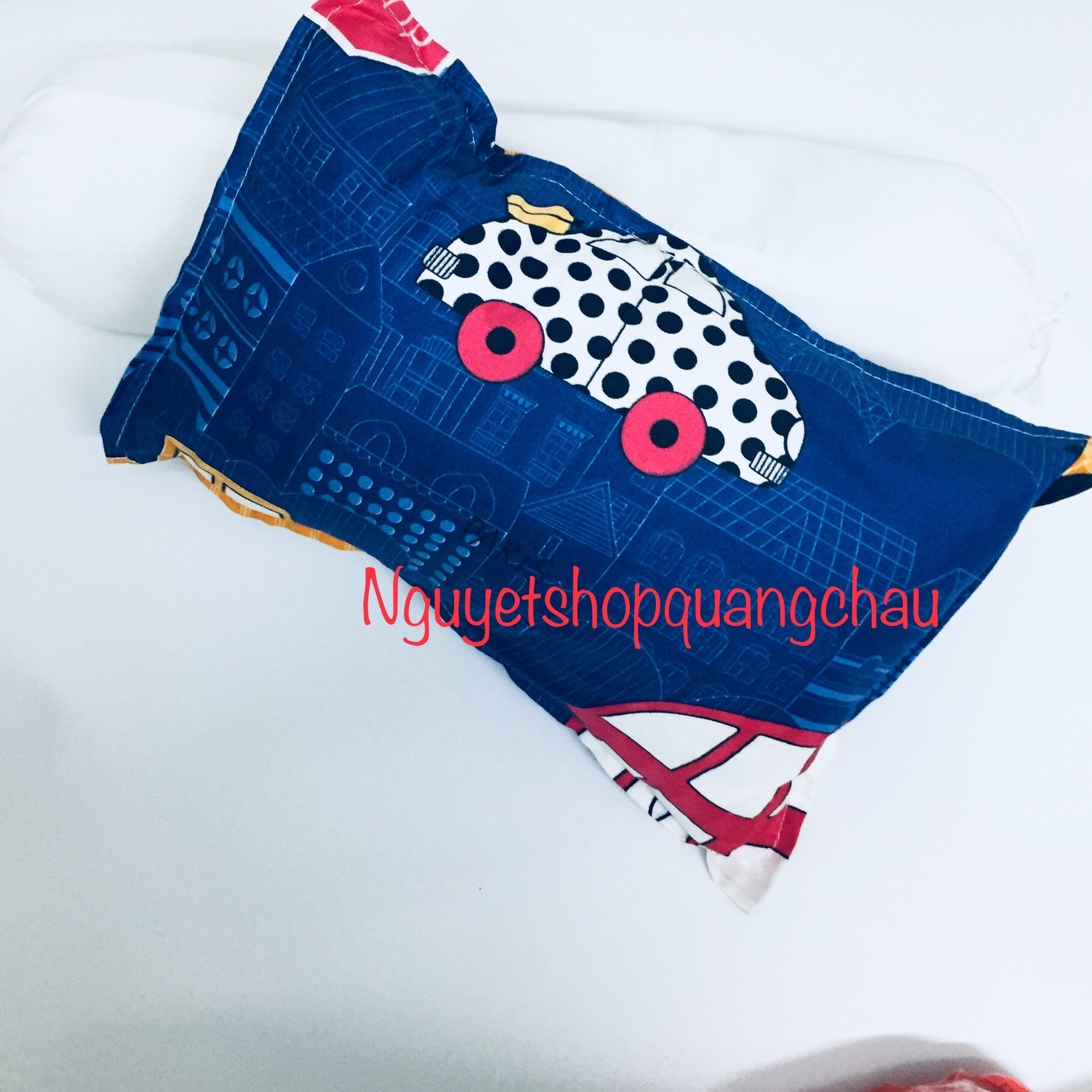 Vỏ gối nằm cho bé kích thước 25x40cm