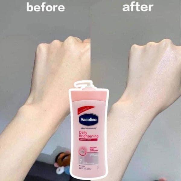 Dưỡng Thể Trắng Da Vaseline 725ML