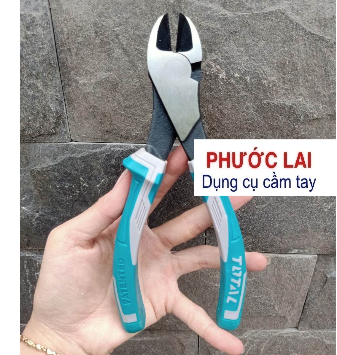 Kìm cắt Total 7" THT27716