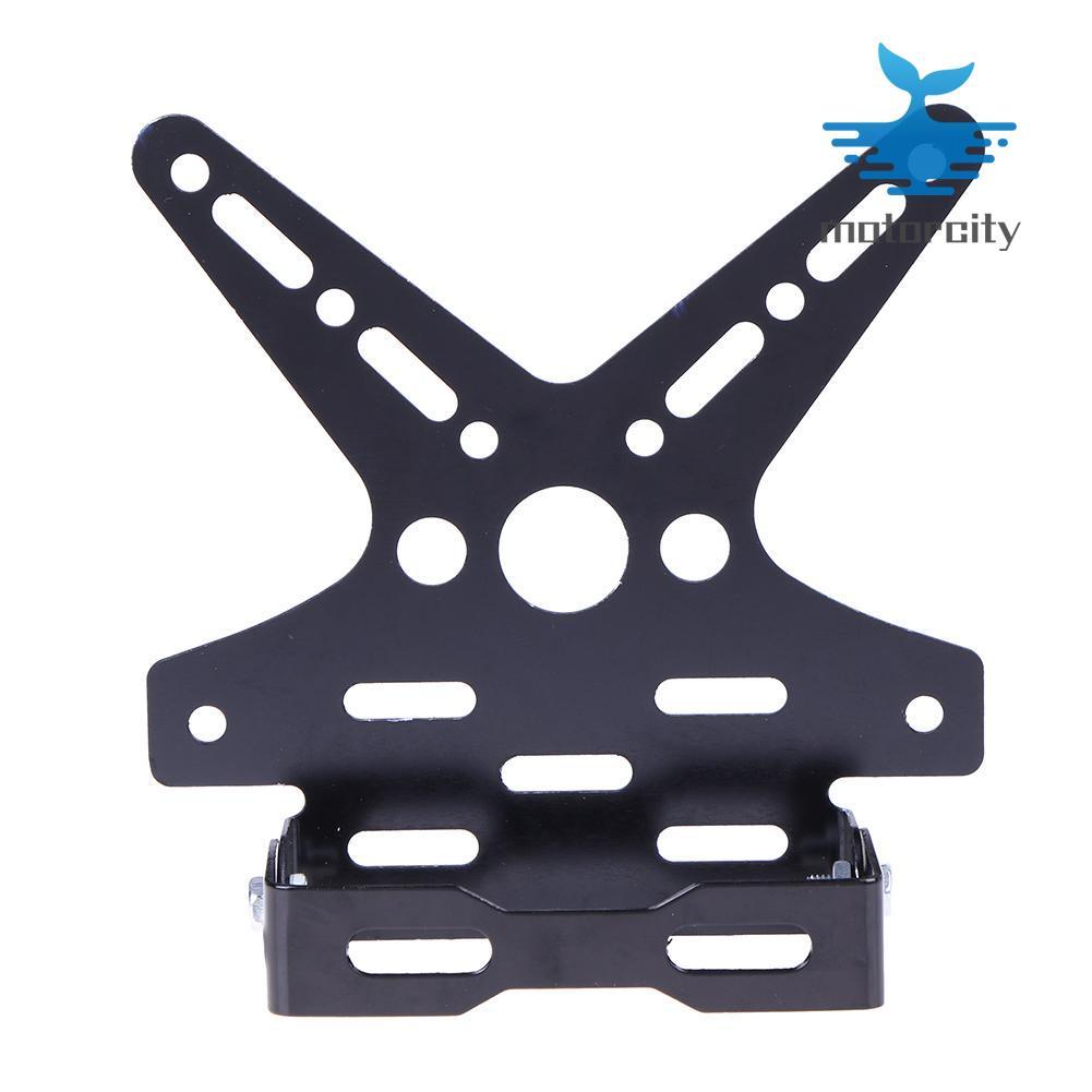 License Plate Mount Holder Universal Motorcycle Adjustable Number