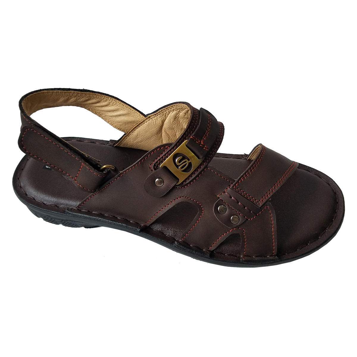 Giày Sandal Nam BIGGBEN Da Bò Thật SDB14