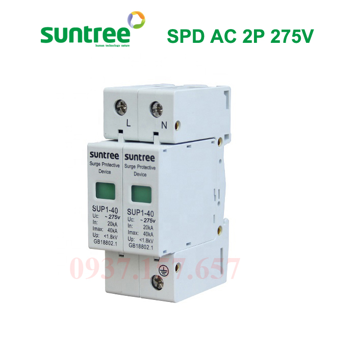 [HCM]Chống sét lan truyền AC Suntree 2P 275V