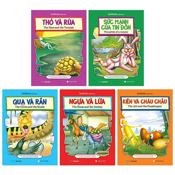Bộ truyện cổ tích nước ngoài song ngữ anh - việt 1