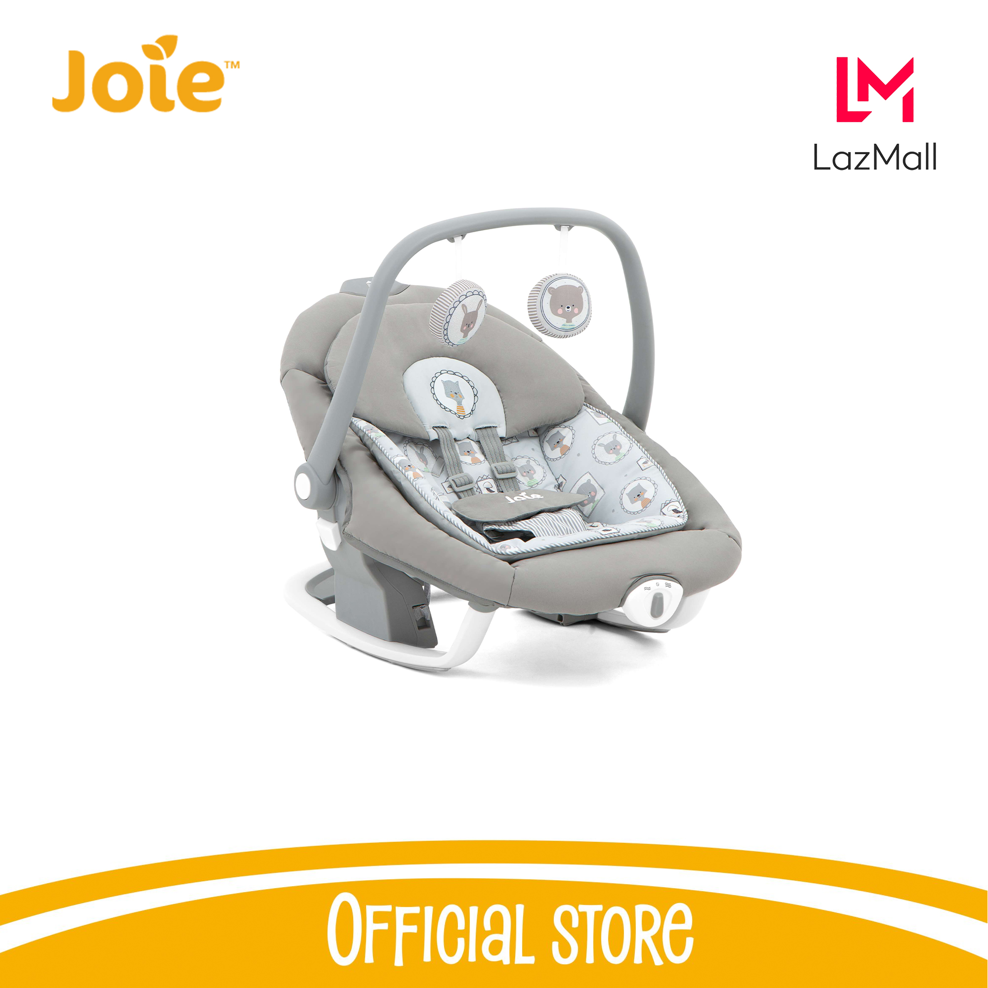 Nôi đưa trẻ em Joie Serina 2in1