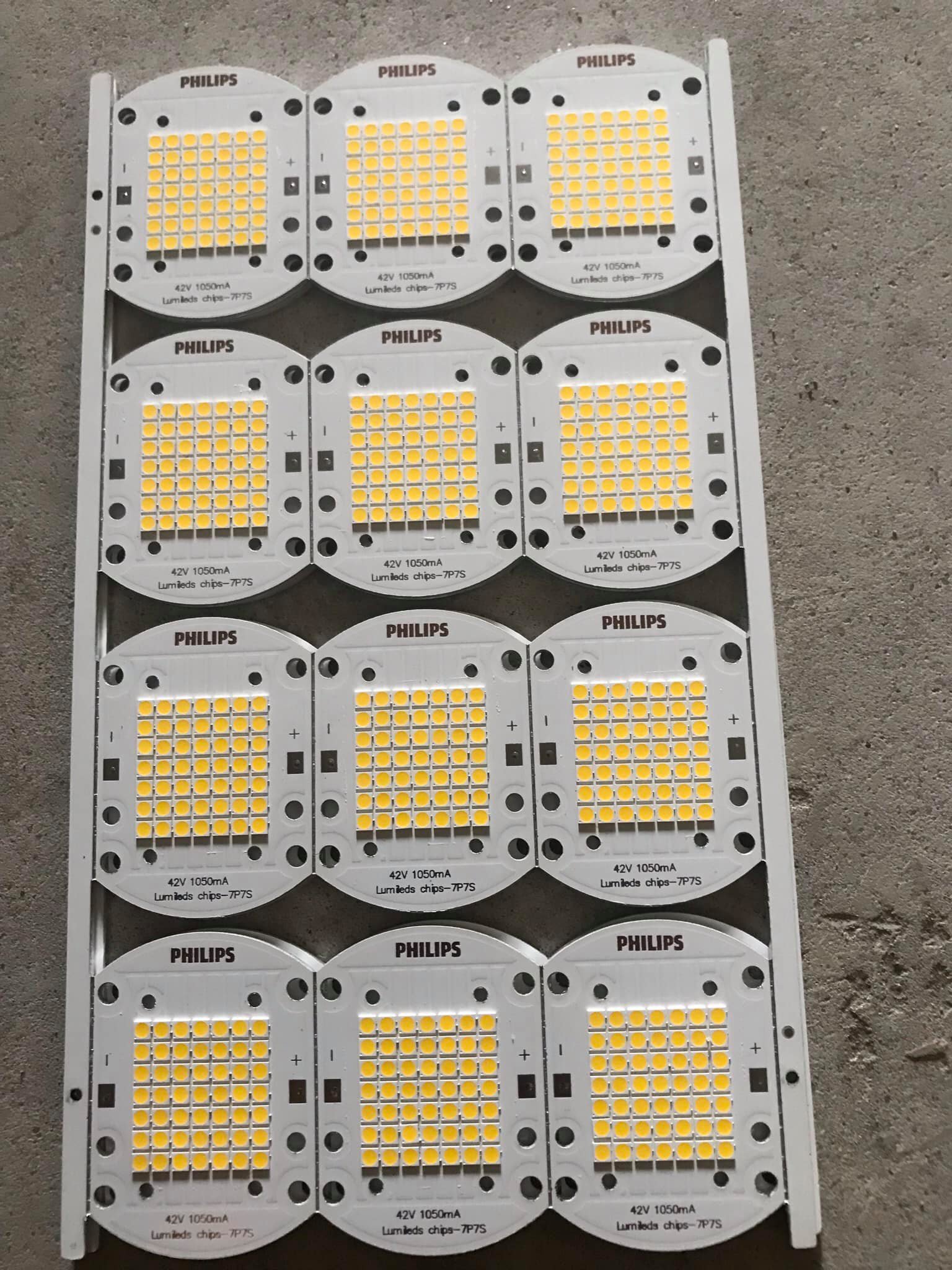 Chipled philips 50W 3030 49led philips siêu sáng cao cấp