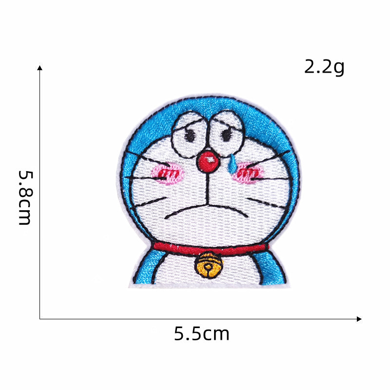 Sticker ủi hình doraemon Miếng Dán Áo hình doraemon