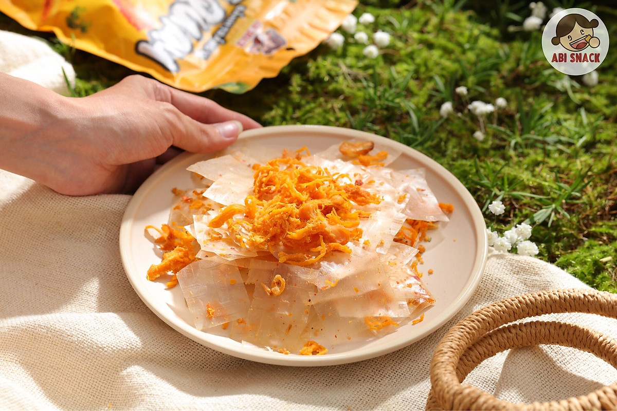 Abi Snack Bánh Tráng Vị Gà Quay