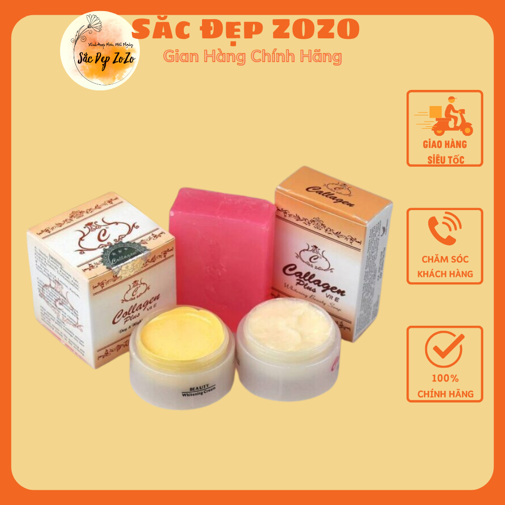 [HCM]Kem Collagen Vi E tặng kèm Soap