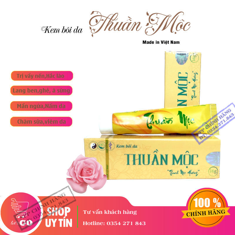 [CHÍNH HÃNG]Kem bôi da thuần mộc 16gr Thanh Mộc Hương mẫu mới