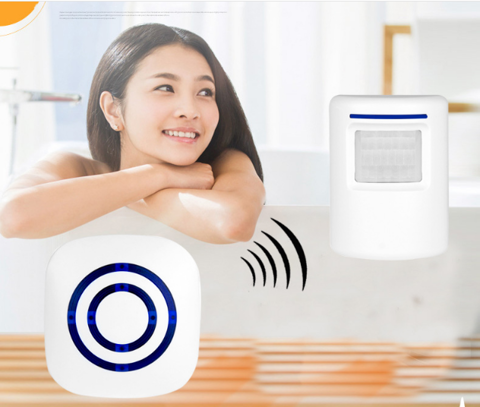 Chuông báo khách chống trộm không dây