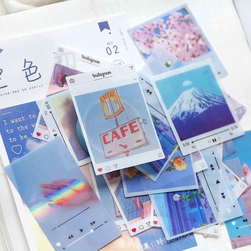 Stickers miếng dán trang trí sổ tay (4 lựa chọn)