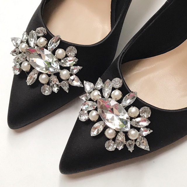 Giày cao gót đi tiệc đính đá Zara