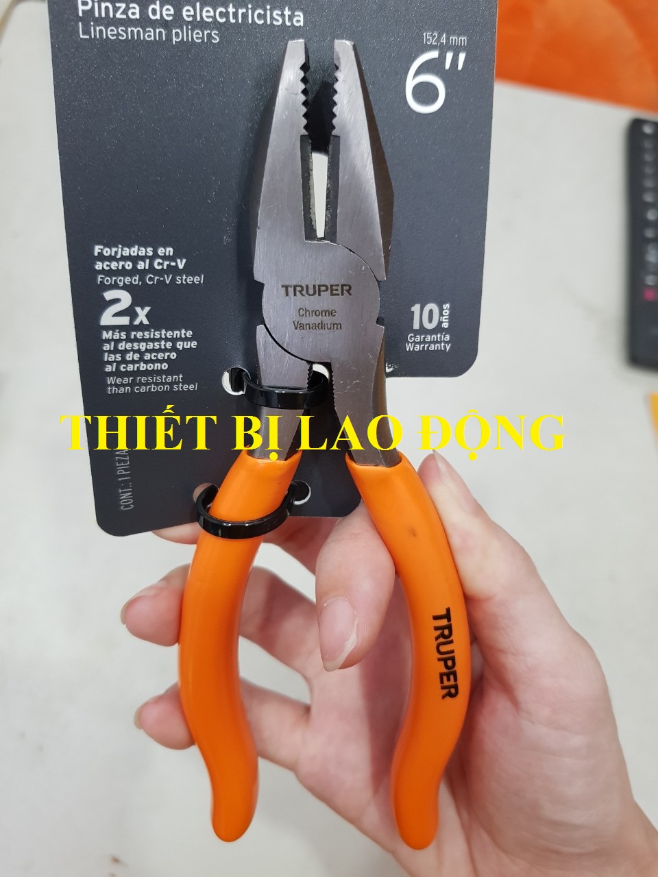 Kềm răng 6in/150mm Truper - 17306