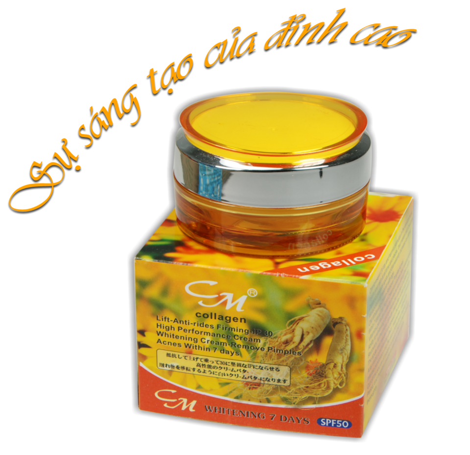 Kem dưỡng da ccm nhân sâm 7in1 spf50- 50g - dòng kem cao cấp