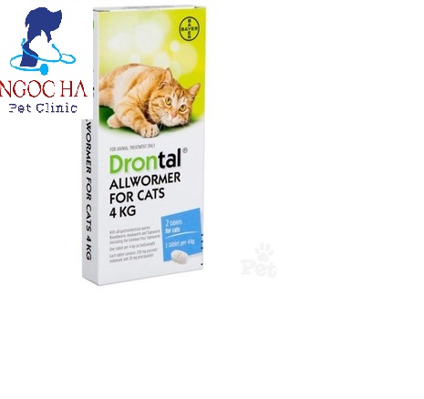 (Lẻ 1 viên) Drontal thuốc xổ giun cho chó và mèo