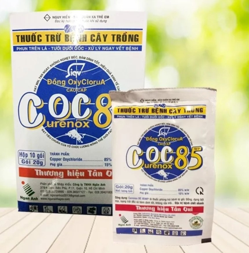 Thuốc Trừ Bệnh Cây Trồng COC 85 Gói 20gr