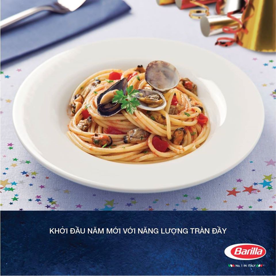 [Hộp 500g – SỐ 5 ] Mì Ý [Italia] BARILLA No 5 Spaghetti Pasta (halal) (anm)