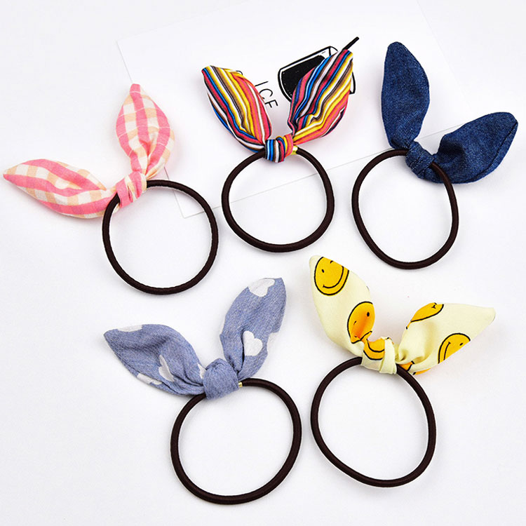 Set 10 cột tóc tai thỏ (nhiều màu)