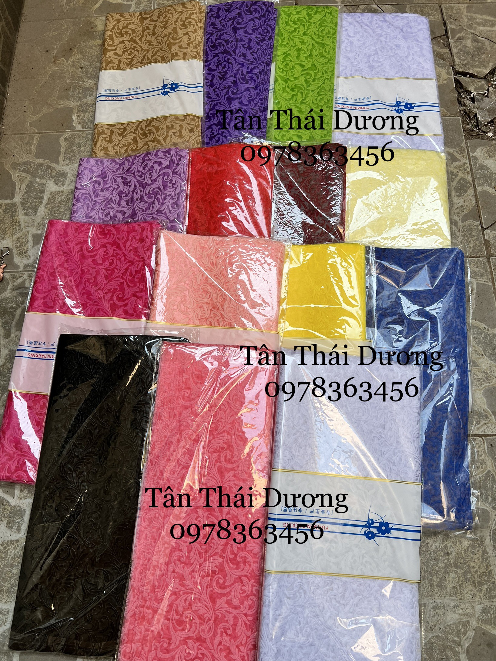 Giấy gói hoa - tập 20 tờ giấy mếch hoa văn gói hoa - trang trí oản