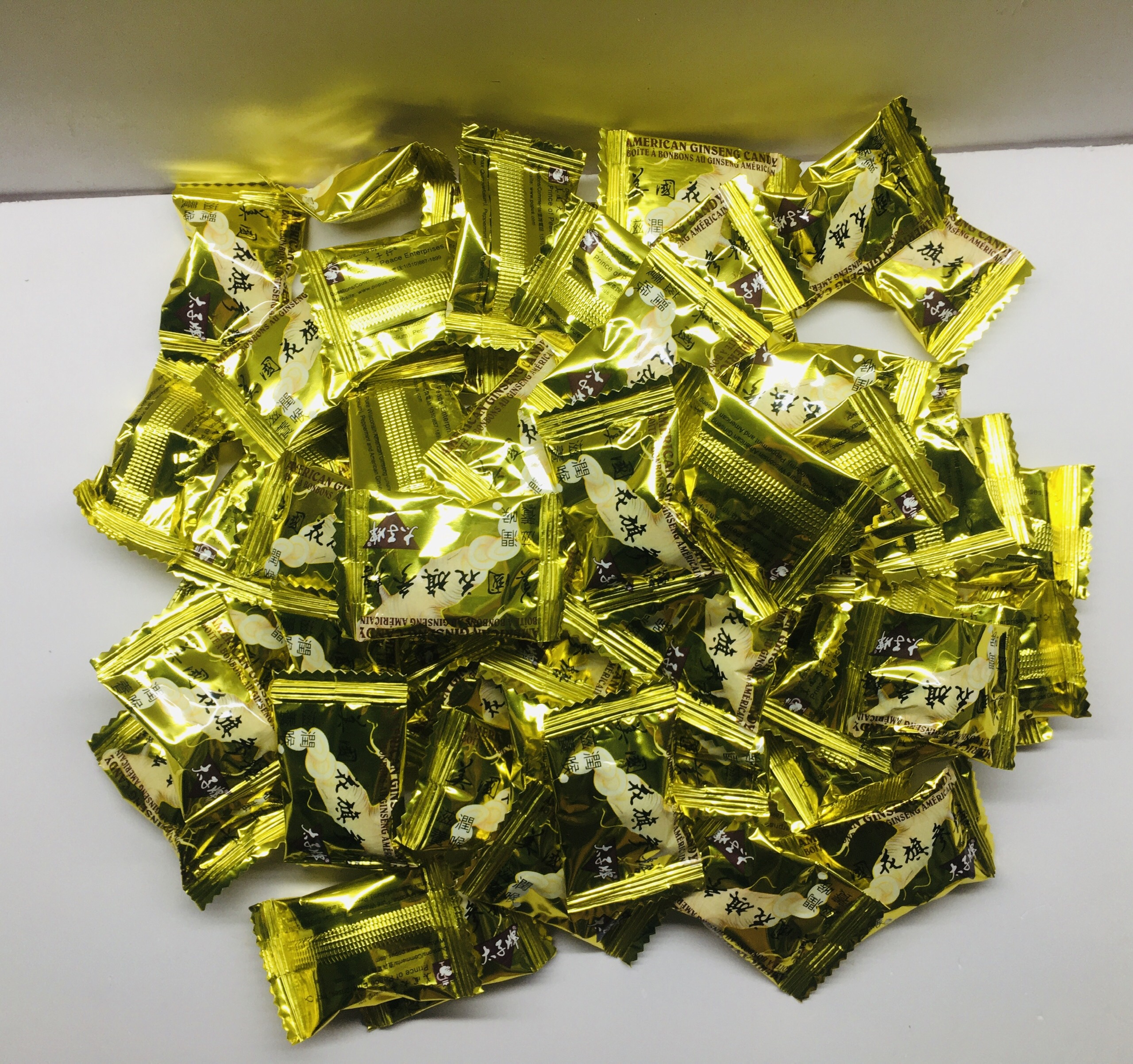 Kẹo nhân sâm Mỹ American Ginseng Candy lẻ 20 viên của Mỹ