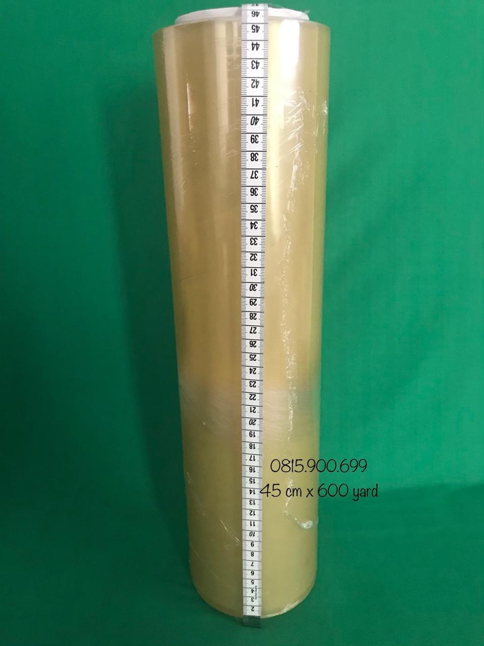 CUỘN LÕI MÀNG BỌC THỰC PHẨM 45CMX600YARD