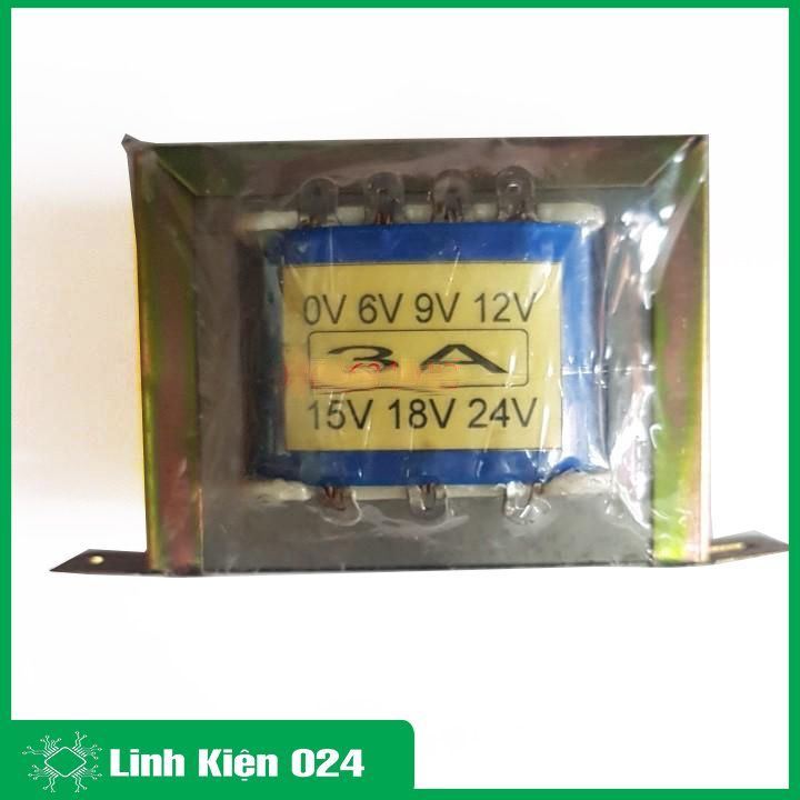 Biến áp thường 3A 6V 9V 12V 15V 18V 24V