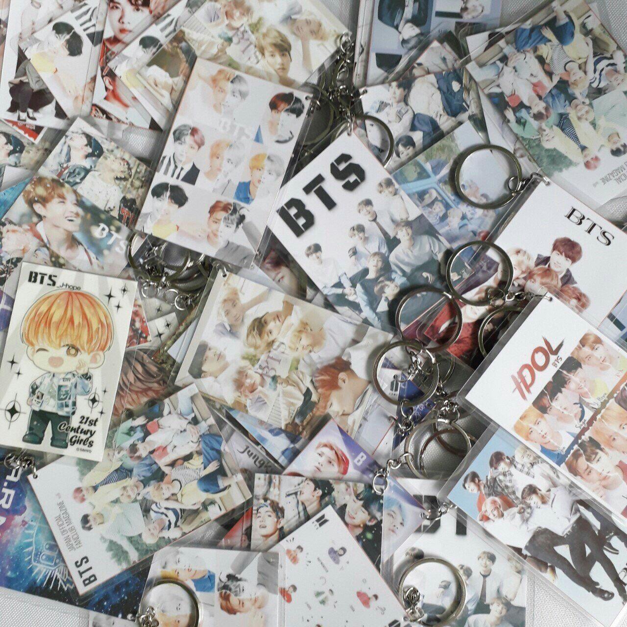 [REPLY] Móc khóa in hình BTS nhiều mẫu REPLY1992