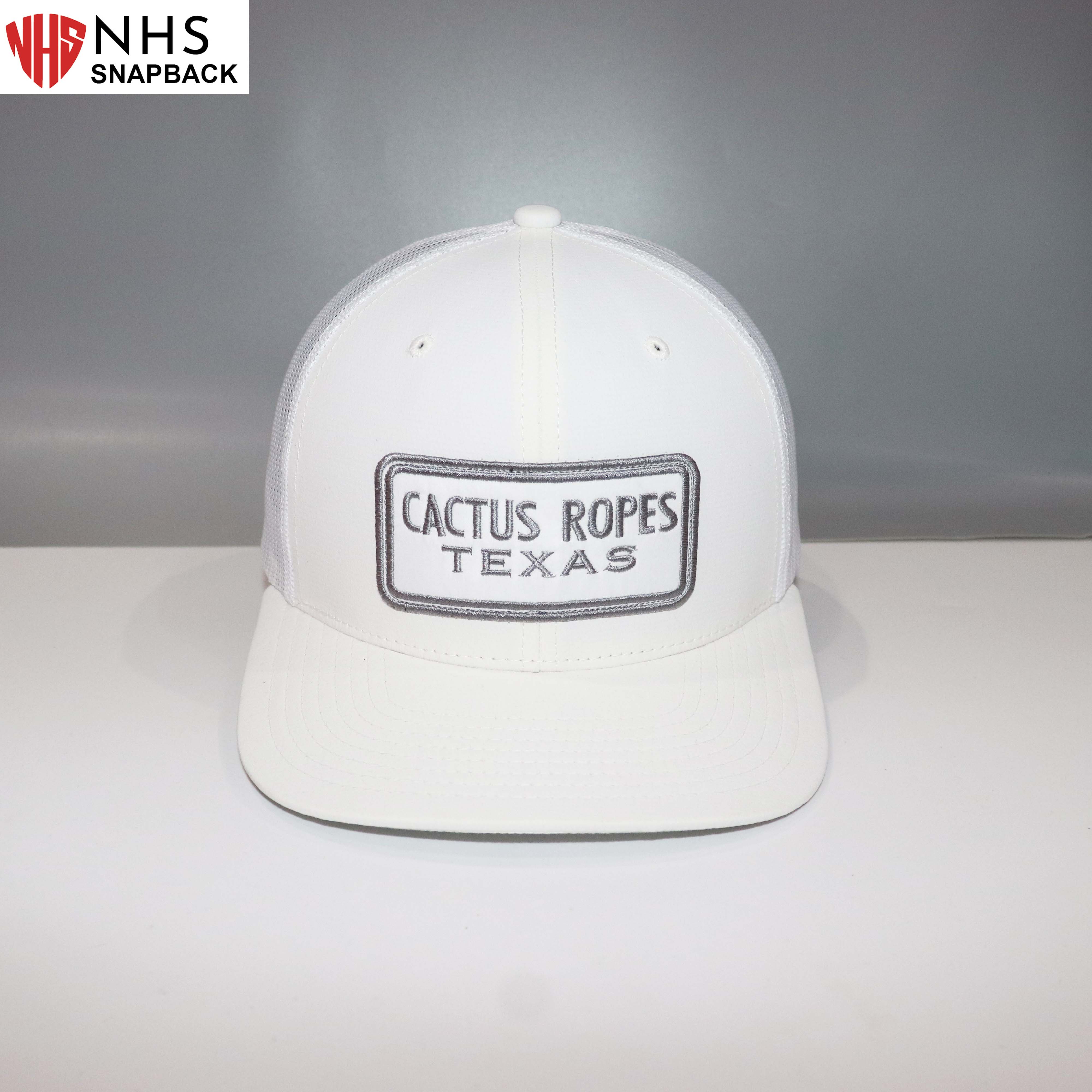 Nón Snapback Captus Full trắng Lưới CaptusT002.