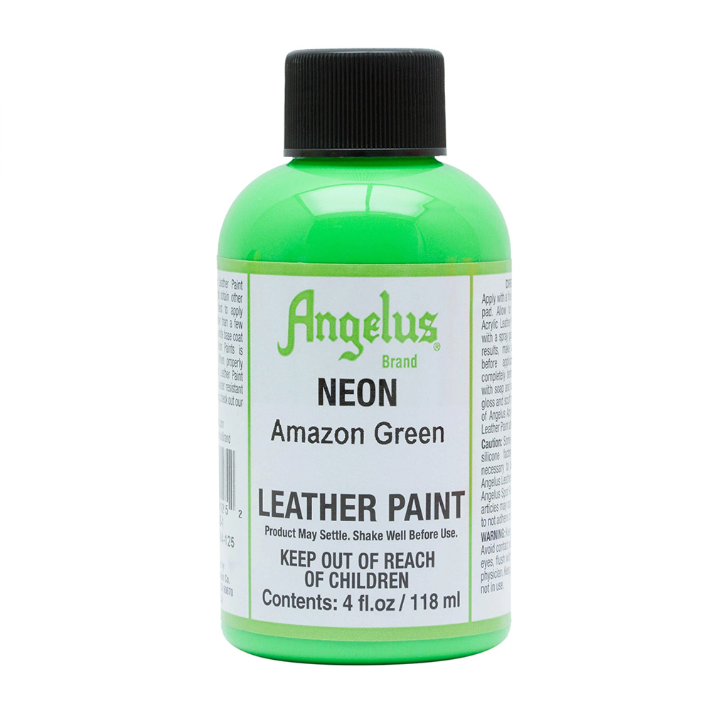 Màu vẽ da, vải Angelus Leather Paint (Neon) - 118ml (4Oz)