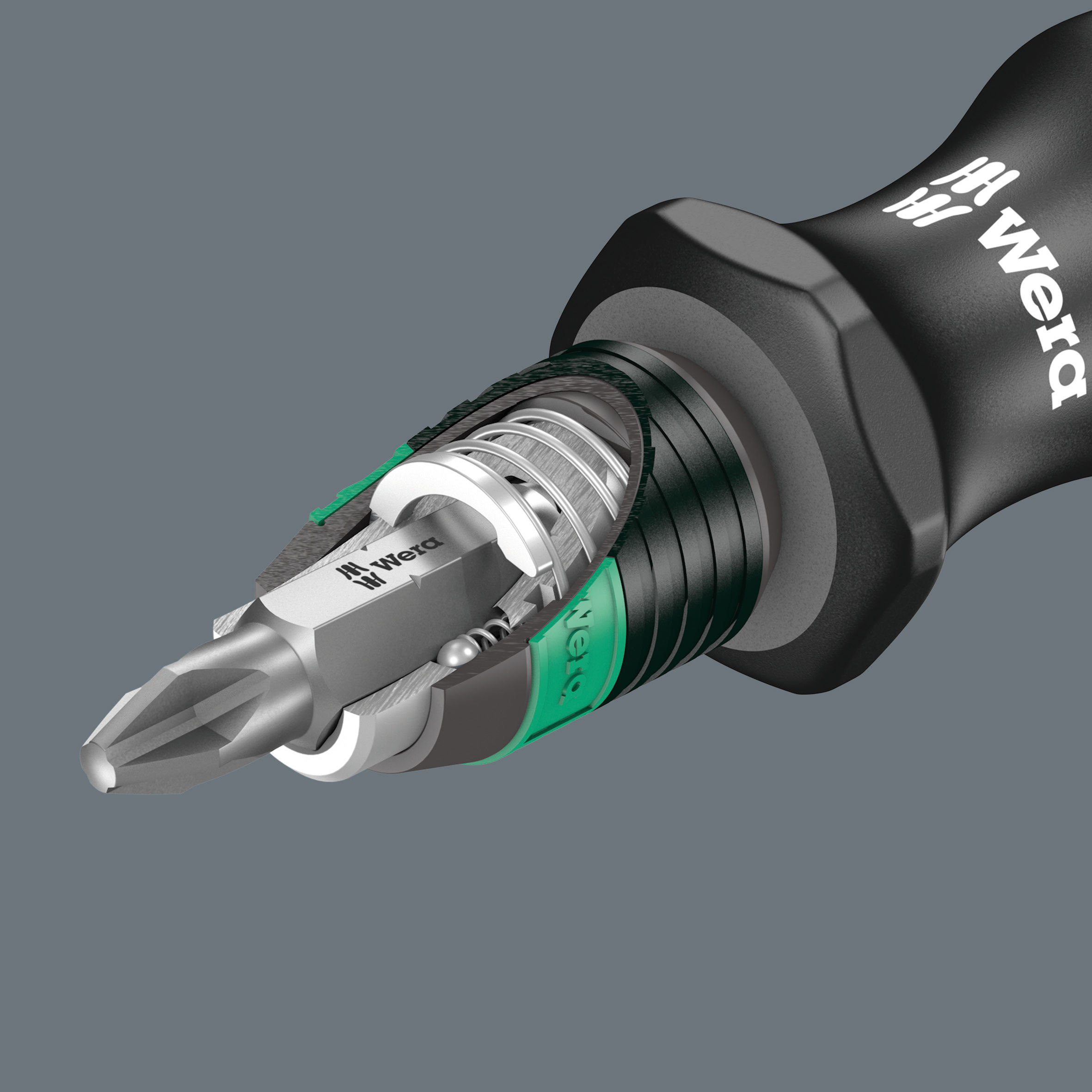 Bộ dụng cụ mở vít đa năng Wera 05056653001 Kraftform Kompakt 10