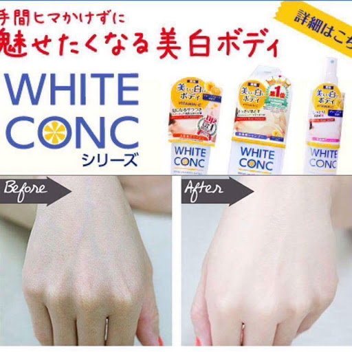 Xịt Dưỡng Thể Trắng Da White Conc Body Lotion (245ml)