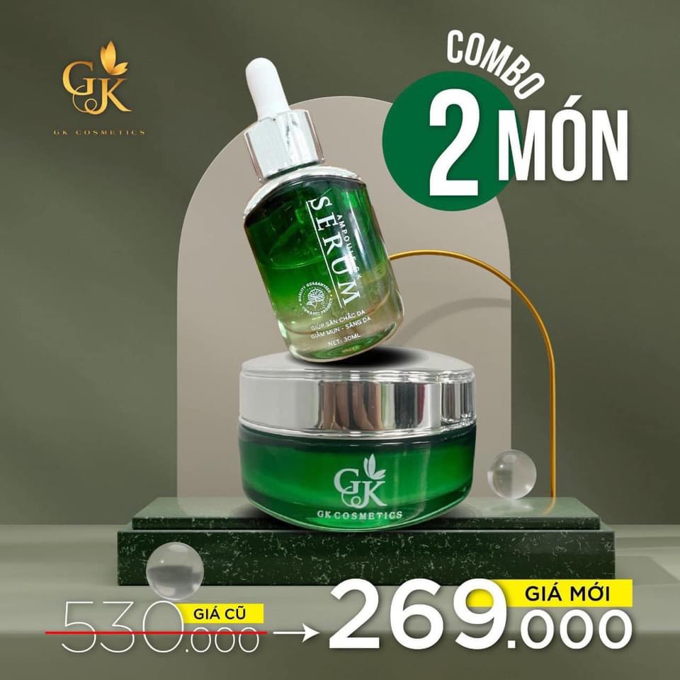 COMBO KEM FACE COLLAGEN VÀ SERUM AMPOULE