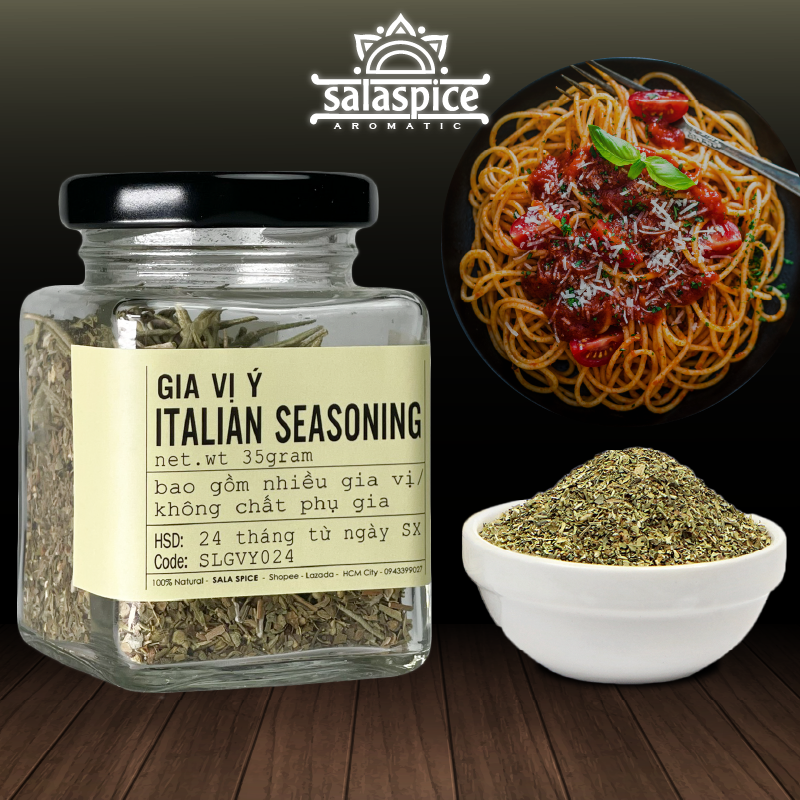 Gia vị Ý SALA SPICE Italian Seasoning , gia vị Tây 100% nhập khẩu