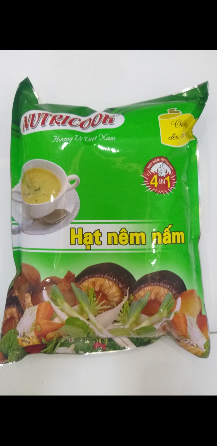 HẠT NÊM NẤM HƯƠNG - NUTRICOOK 900GR