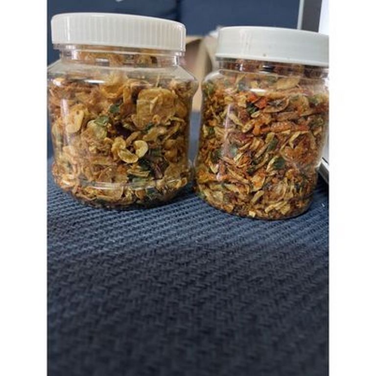 Muối tép đậu phộng hành phi - siêu hot 250g