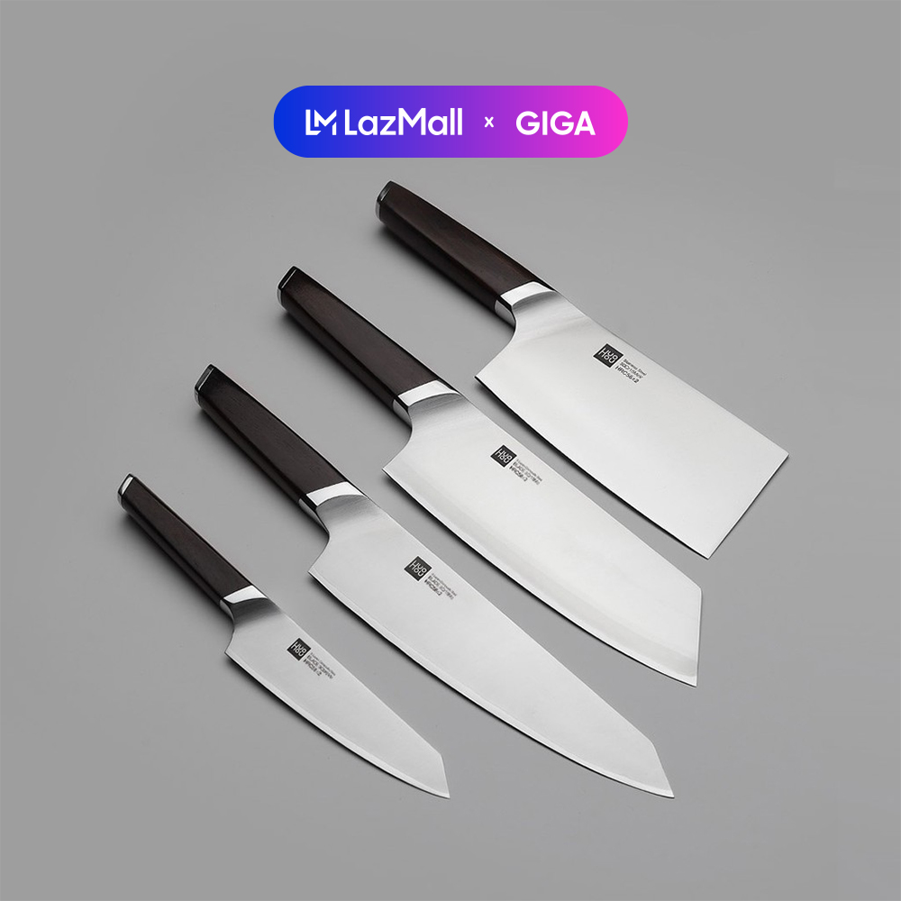 [ Hỏa tốc HN - HCM ]  Bộ dao làm bếp 6 món Xiaomi HUOHOU