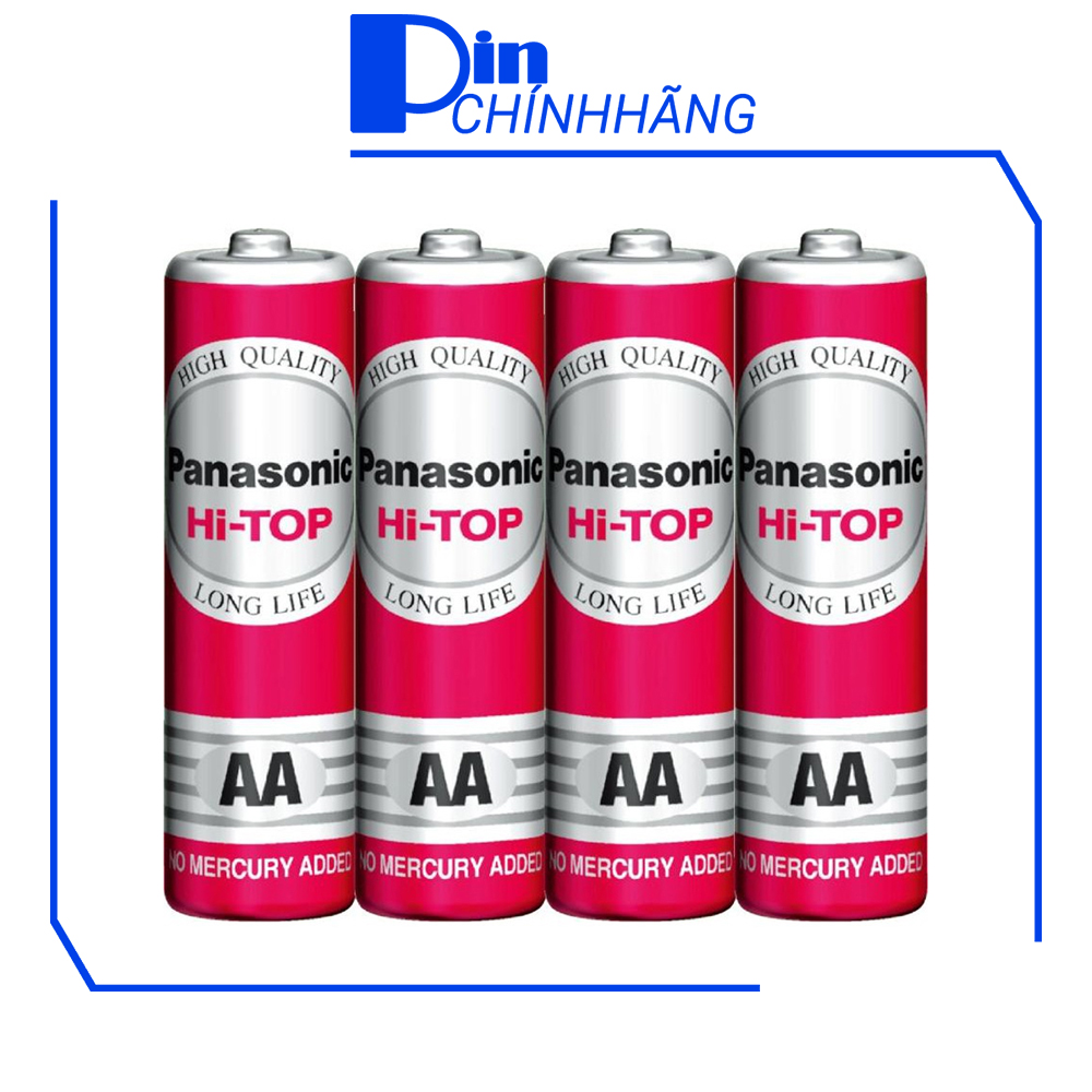 Bộ 4 Pin AA Panasonic R6DT High Quality