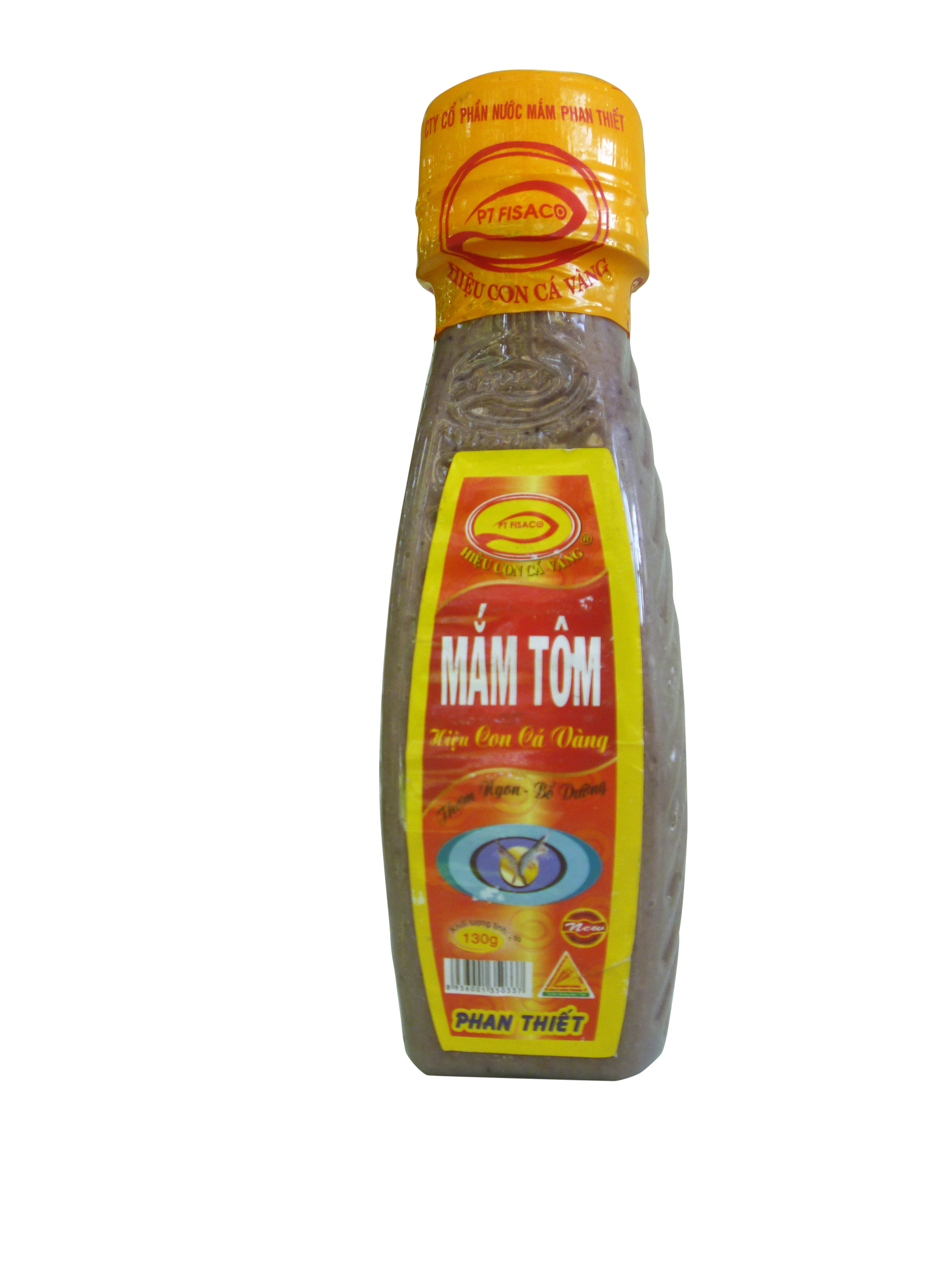 MẮM TÔM PT FISACO chai 110gr - Hiệu Con Cá Vàng