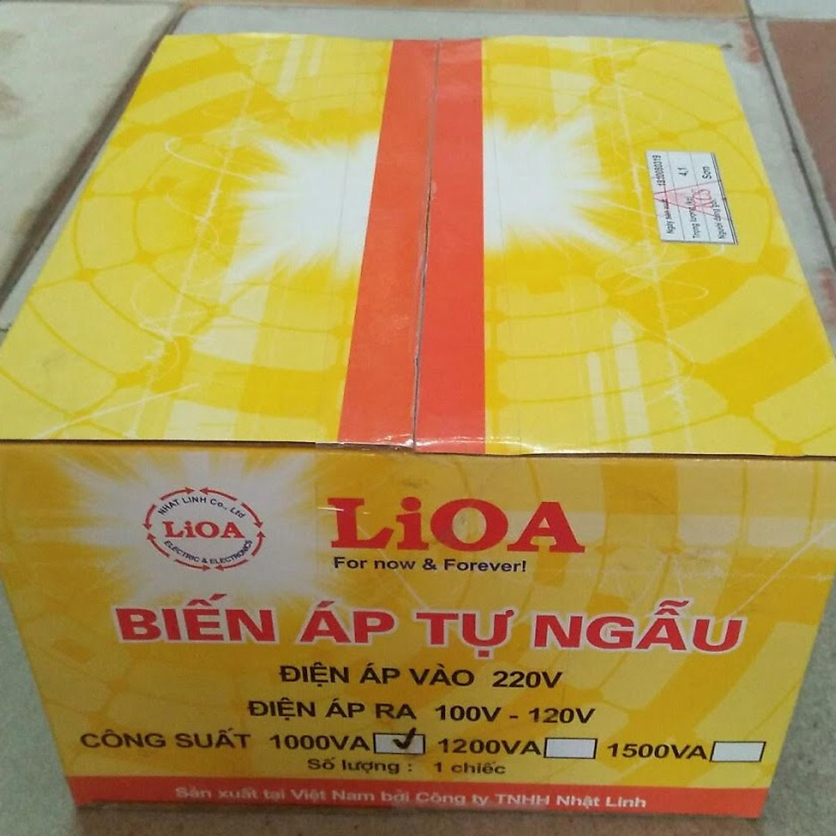 Bộ đổi nguồn 220v sang 100v - 120v LiOA  1000va - Hàng chính hãng